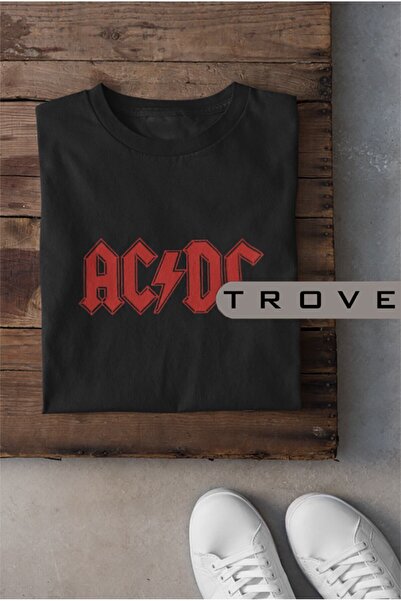 TROVE Tricou unisex femei bărbați Ac/dc Young Brothers 100% bumbac imprimat a...
