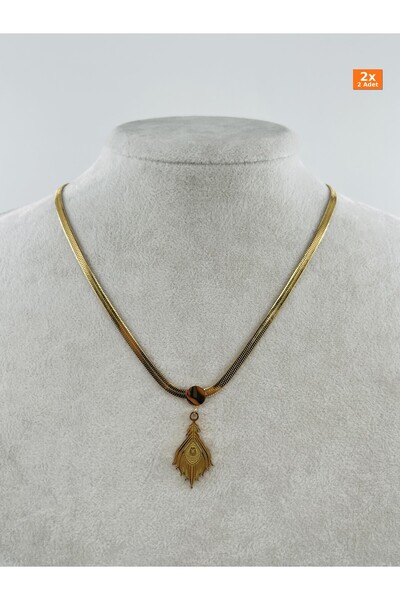 Bozhi Steel Necklace Gold Stylish Gift