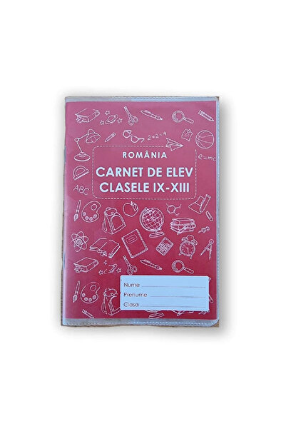 DanyCris Carnet Note Elev Liceu, Coperta PVC 2024