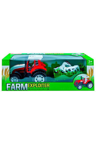 OEM Tractor cu frictiune si remorca pentru animale