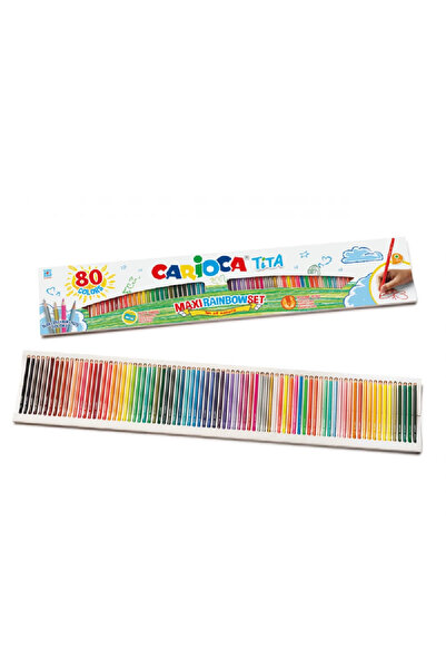 carioca Creion color 80 culori -