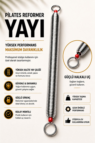 Efu sport reformer Taşıyıcı yay kırmızı