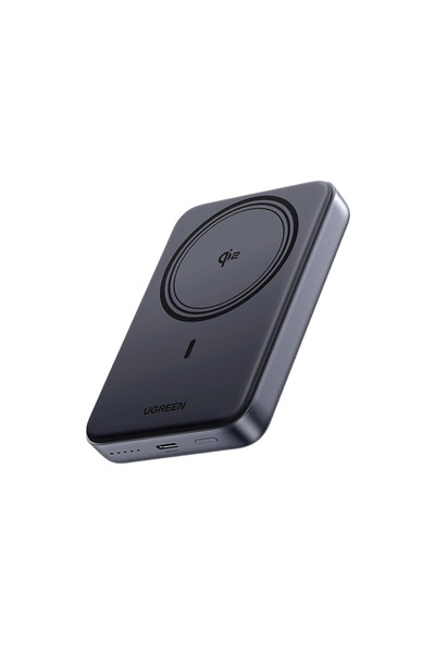 Ugreen باور بانك مغناطيسي لاسلكي 15 وات بمنفذ USB-C 10000 مللي أمبير/ساعة 30 ...