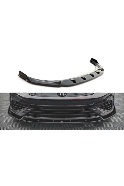 autogp Vw golf 8 ön tampon altı lip rline 3 parça pianoblack