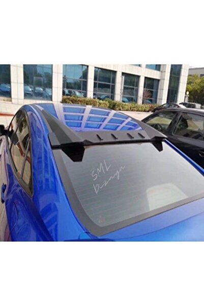 autogp Honda civic fb7 uyumlu cam üstü spoiler typer model 2012 / 2016