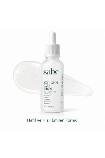 sabe Anti Spot Care Serum 30 ml |   Anti-Blemish Serum with Alpha Arbutin, Niacinamide and Vitamin C