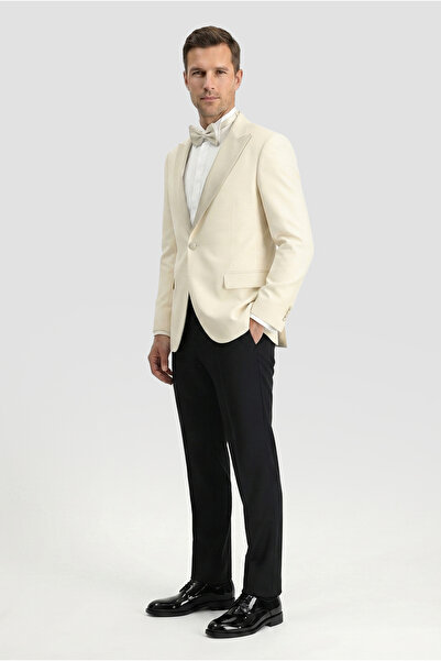 Kiğılı 7 Drop Slim Fit Dar Kesim Sivri Yaka Smokin & Damatlık