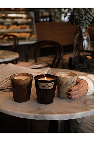 Brew&Bloom Coffee Shop - 3’lü Set
