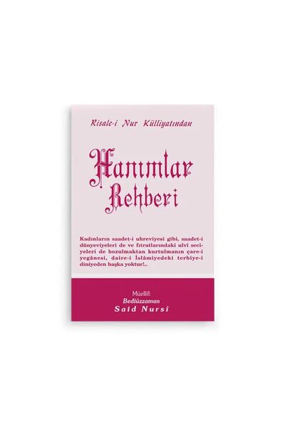 Envar Neşriyat Hanımlar Rehberi Cep - Normal Boy (10*16 CM) - Tesettür Risale...
