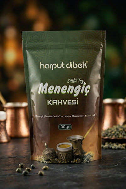 HARPUT DİBEK Sütlü Menengiç Kahvesi 1000 gr 1 kg Toz Çedene Kahvesi Hazır Süt...