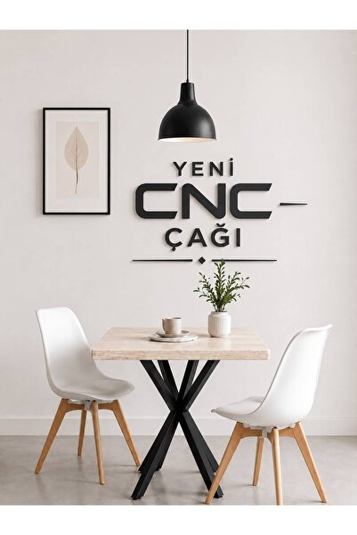 YENİ CNC ÇAĞI Masa cafe mutfak restoran balkon masası