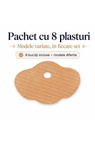 Zâna Casei Pachet de 8 plasturi de abdominală pentru modelarea corpului și în...