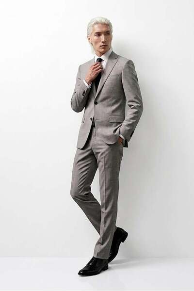 Uki SİYAH Comfort Fit 6 Drop Takım Elbise