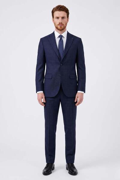 Uki LACİVERT Comfort Fit 6 Drop Takım Elbise