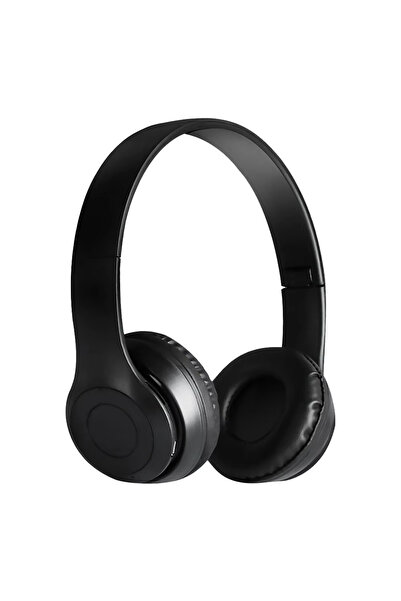 Choice3 Black P47 Wireless Headphones Bluetooth 5.0 Earphones Foldable HIFI S...