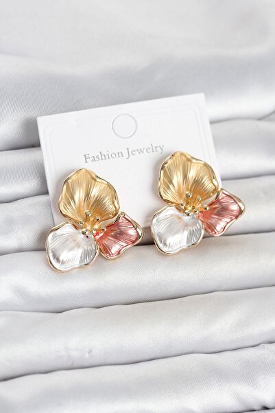 Inure Jewelry قلادة نسائية من النحاس على شكل زهرة اللوتس
