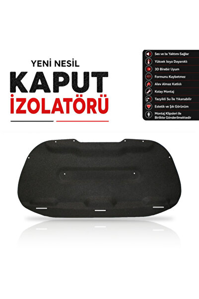 öz-iş Peugeot 301 Kaput Altı Izolatörü (2017 Sonrası) Uyumlu