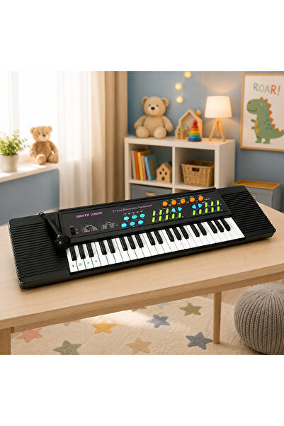 Salamandra Kids Orgă Muzicală mare pentru copii cu multiple funcții, 26 clape...