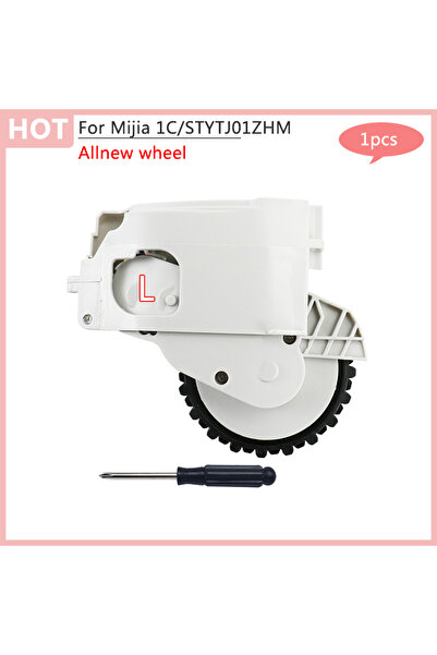 Choice عجلات يمين ويسار وملحقاتها لمكنسة الروبوت Mijia 1C STYTJ01ZHM