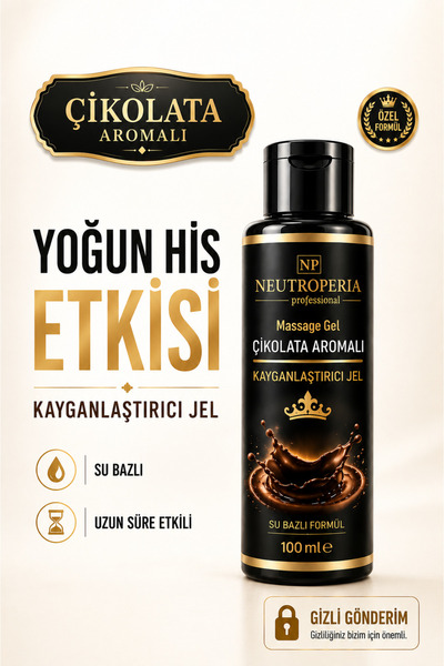 NP Neutroperia Professional Çikolata Aromalı Yenilebilir Kayganlaştırıcı Jel ...