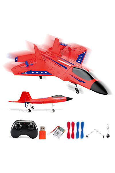 Choice طائرة شراعية F22 Red SU35 RC FX620 FX820 2.4G تعمل بالتحكم عن بعد مزود...