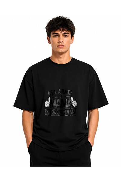 Inscriptie Ουνισέξ Βαμβακερό T-Shirt Υψηλής Ποιότητας  "Έτσι μοιάζει μια εξαι...