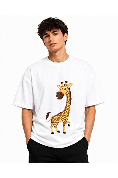 Inscriptie Tricou Unisex Bumbac Premium Casual " Desen animat zoo "