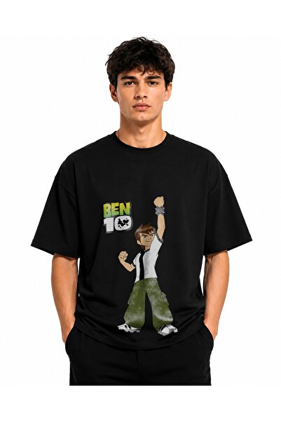 Inscriptie Tricou Unisex Bumbac Premium Casual " Ben 10 "