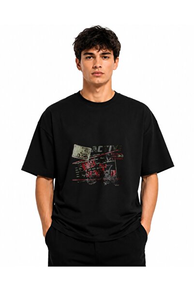 Inscriptie Unisex Βαμβακερό T-Shirt Υψηλής Ποιότητας  "Active Street "