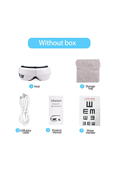Choice without box Eye Massage Device Vibration Airbag Pressure Eye Massager ...