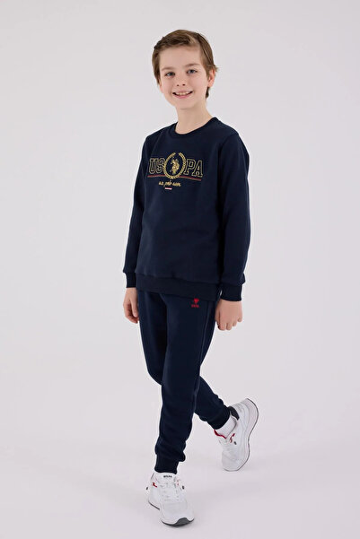 U.S. Polo Assn. Costum pentru băieți cu licență Us Polo Assn pentru 4-15 ani ...