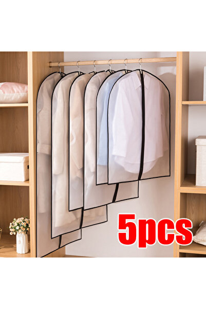 Choice غطاء حماية للملابس مقاوم للغبار أسود اللون مقاس 60×100 سم، غطاء ملابس ...