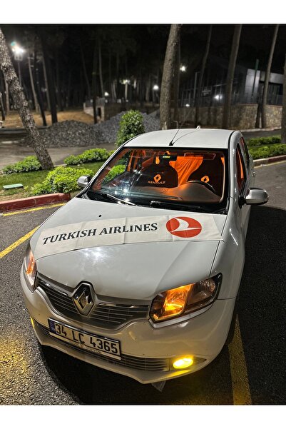 KARA Türkish Airlines Torpdio Örtüsü Havlusu Göğüs Havlusu Yıkanabilir Biyeli