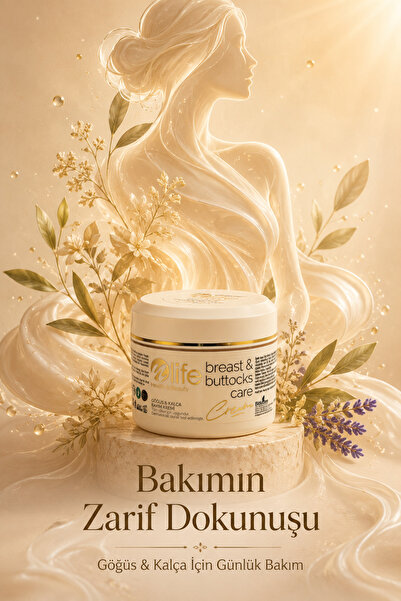 NLife Göğüs ve Kalça Bakım Kremi / Toparlayıcı / Onarıcı / Tüm Ciltler 150 ml