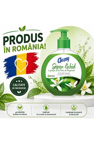 CLEANY Liquid soap 500 ml with bergamot