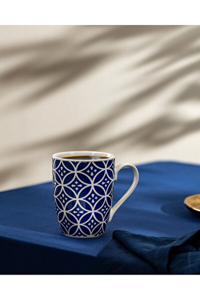 Madame Coco Rayne Mug - Blue/White - 360 ml