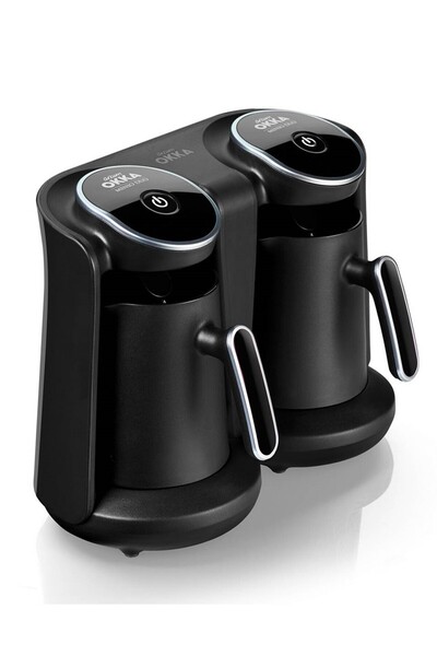 Arzum OK006 Okka Minio Duo Türk Kahvesi Makinesi Taşma Önleyici Sistem, 8 Fincan Kapasiteli, Krom