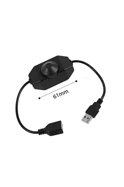 Choice3 مفتاح تعتيم LED أسود بجهد 5 فولت تيار مستمر لشرائط الإضاءة 5050/3528/...