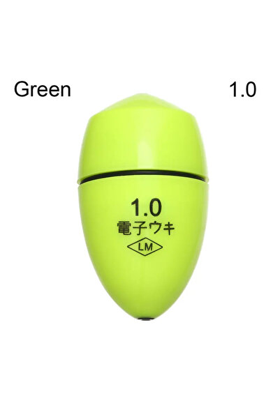 Choice عوامة صيد الصخور الإلكترونية العائمة Green 1.0 مع ضوء ليلي عوامة صيد ا...