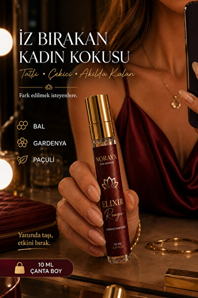 norayn Elixir Rouge Baştan Çıkarıcı Meyvemsi İz Bırakan Büyüleyici Kalıcı Kad...