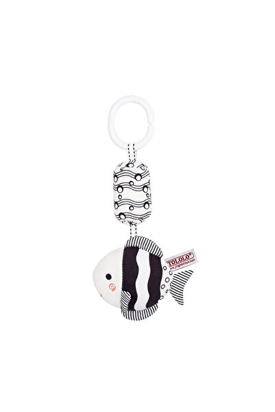 Choice4 Striped fish Stroller Bed Hanging Bell Plush Doll Baby Infant Rattles...