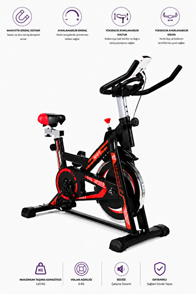 Relax Exclusive Kondisyon Bisikleti Spinning Bike Egzersiz Aleti