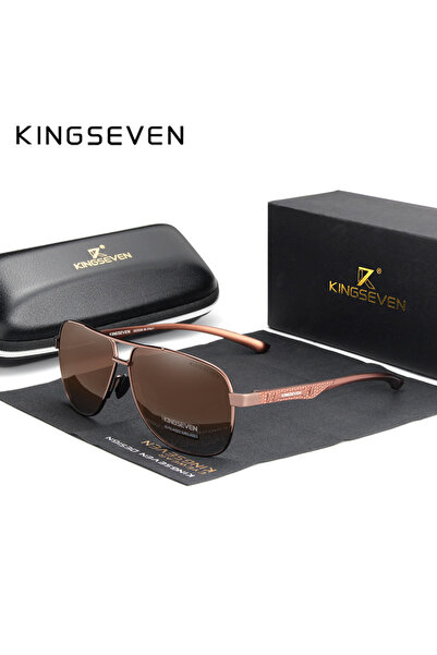 choice2 نظارات شمسية رجالية أصلية من KINGSEVEN مصنوعة من الألومنيوم باللون ال...