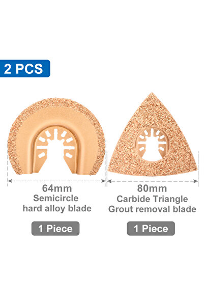 Choice 2pcs XCAN 2pcs Diamond Oscillating Saw Blade Quick Release Mixed Oscil...