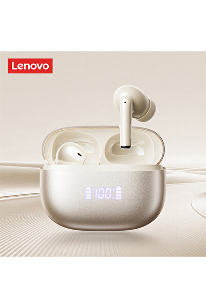 Choice3 Lenovo Champagne New LE232 ANC Bluetooth 6.0 Headphones Active Noise ...