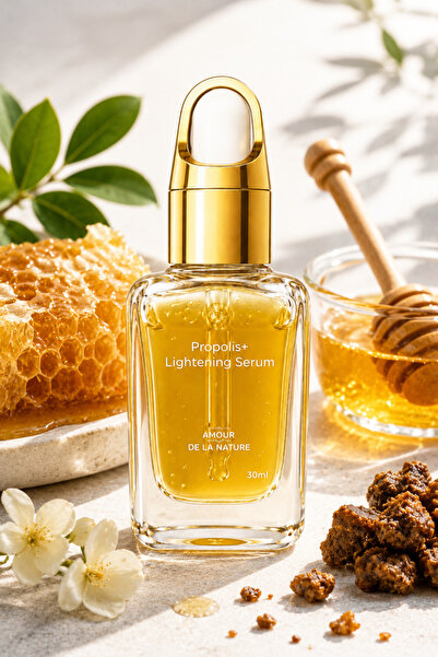 AMOUR DE LA NATURE Propolis Aydınlatıcı Yüz Serumu 30ML