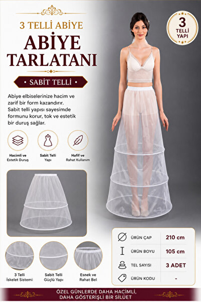 Prestij Boncuk Trendy Tarlatan Underskirt Economy Series Ec-213