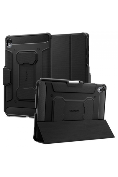 Spigen Husa pentru Samsung Galaxy Tab S11, Spigen, Rugged Armor Pro, Neagra