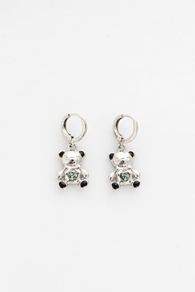 UKHWD SUPPLY Teddy Bear Steel Earrings Ka5012Gm
