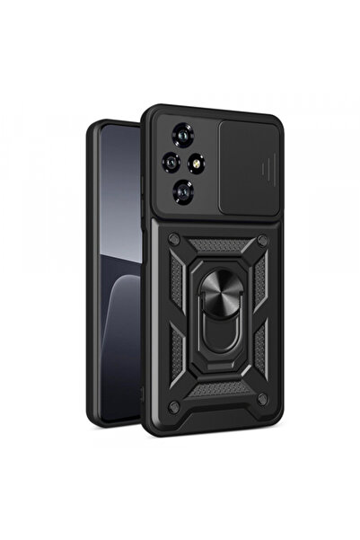 HONOR Husa pentru 200, Techsuit, CamShield, Neagra